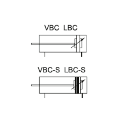  Пневмоцилиндр LBC125X100-S